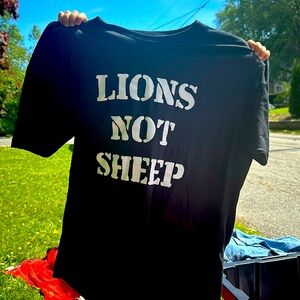 Lions not sheep